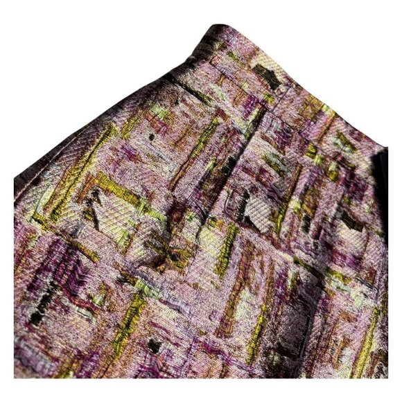 DSQUARED 2 (NWT) Luxury Designer SILK BLEND Printed Mini Skirt Women Size 2 (XS) - Picture 6 of 6